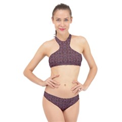 Star Lines High Neck Bikini Set by Sparkle