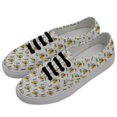 Background Cactus Men s Classic Low Top Sneakers by Mariart