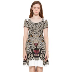 Cat Inside Out Cap Sleeve Dress by HermanTelo