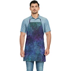 Glassy Melty Abstract Kitchen Apron by Dazzleway