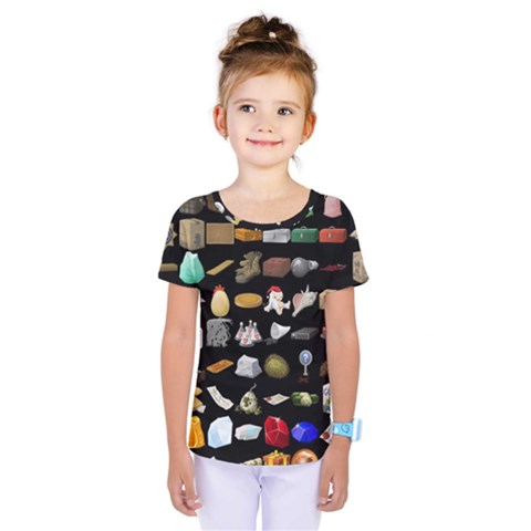 Glitch Glitchen Misc One Kids  One Piece Tee by WetdryvacsLair