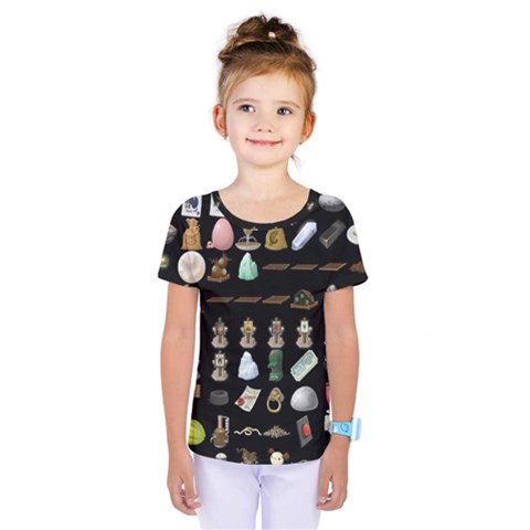 Glitch Glitchen Misc Three Kids  One Piece Tee by WetdryvacsLair