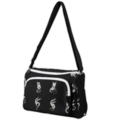 Katzen Cats Front Pocket Crossbody Bag by WetdryvacsLair