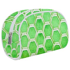 Hexagon Windows Make Up Case (medium) by essentialimage