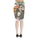 Possum - Be Urself Midi Wrap Pencil Skirt View2