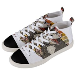 Possum  Men s Mid-top Canvas Sneakers by Valentinaart