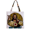 Buddy Christ Zipper Grocery Tote Bag View1