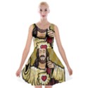 Buddy Christ Velvet Skater Dress View1