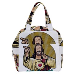 Buddy Christ Boxy Hand Bag by Valentinaart