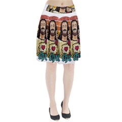 Got Christ? Pleated Skirt by Valentinaart