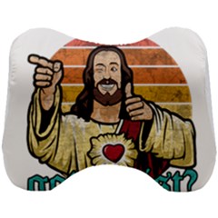 Got Christ? Head Support Cushion by Valentinaart