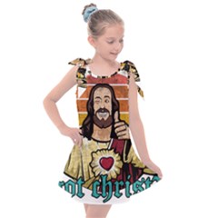 Got Christ? Kids  Tie Up Tunic Dress by Valentinaart