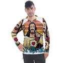 Got Christ? Men s Pique Long Sleeve Tee View1