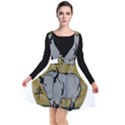 Chinese New Year ¨C Year of the Ox Plunge Pinafore Dress View1