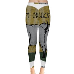 Chinese New Year ¨c Year Of The Ox Inside Out Leggings by Valentinaart