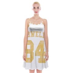 Orwell 84 Spaghetti Strap Velvet Dress by Valentinaart