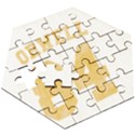 Orwell 84 Wooden Puzzle Hexagon View3