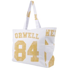 Orwell 84 Simple Shoulder Bag by Valentinaart