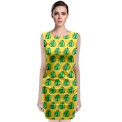 Beautiful Pattern Classic Sleeveless Midi Dress by Sparkle