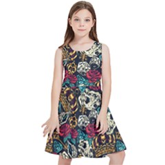 Be The King Kids  Skater Dress by designsbymallika