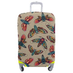 Dragonfly Pattern Luggage Cover (medium) by designsbymallika