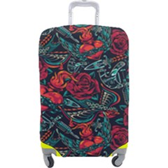 Strangled In Love Luggage Cover (large) by designsbymallika