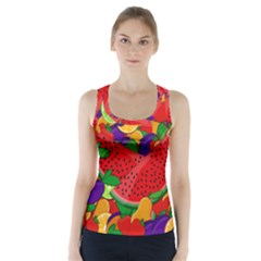 Fruit Life 2  Racer Back Sports Top by Valentinaart