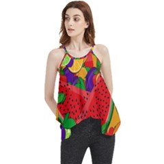 Fruit Life 2  Flowy Camisole Tank Top by Valentinaart