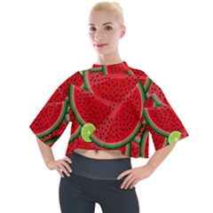 Fruit Life 3 Mock Neck Tee by Valentinaart