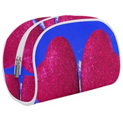 Two Hearts Make Up Case (medium) by essentialimage