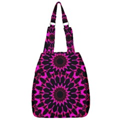 Digital Handdraw Floral Center Zip Backpack by Sparkle