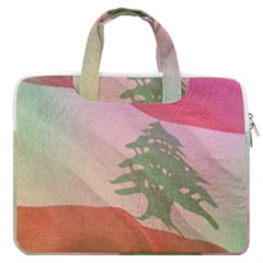 Lebanon Macbook Pro Double Pocket Laptop Bag by AwesomeFlags