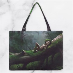 Wooden Child Resting On A Tree From Fonebook Zipper Medium Tote Bag by 2853937