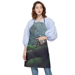 Wooden Child Resting On A Tree From Fonebook Pocket Apron by 2853937