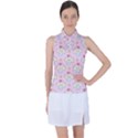 Kawaii Cupcake  Women s Sleeveless Polo Tee View1