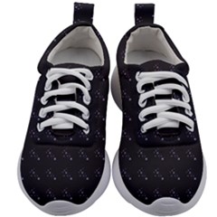 Black Stars Kids Athletic Shoes by Sparkle