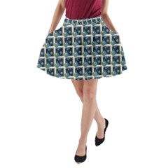 Babuls Illusion A-line Pocket Skirt by Sparkle