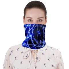 Lines Flash Light Mystical Fantasy Face Covering Bandana (adult) by Dutashop