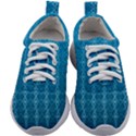 Background Texture Pattern Blue Kids Athletic Shoes View1