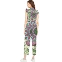 Mandala flower Women s Frill Top Jumpsuit View2