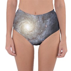 Spiral Galaxy Reversible High-waist Bikini Bottoms by ExtraAwesomeSauce