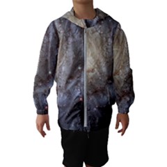 Spiral Galaxy Kids  Hooded Windbreaker by ExtraAwesomeSauce