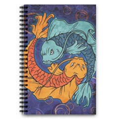 Koi Fish 5 5  X 8 5  Notebook by ExtraAwesomeSauce