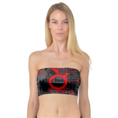 Tech - Red Bandeau Top by ExtraAwesomeSauce