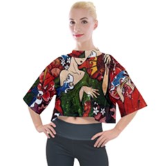 Geisha Geisha Mock Neck Tee by ExtraAwesomeSauce