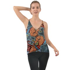 Chinese Phoenix Chiffon Cami by ExtraAwesomeSauce