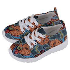 Chinese Phoenix Kids  Lightweight Sports Shoes by ExtraAwesomeSauce