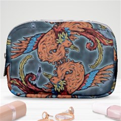 Chinese Phoenix Make Up Pouch (small) by ExtraAwesomeSauce