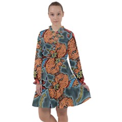 Chinese Phoenix All Frills Chiffon Dress by ExtraAwesomeSauce