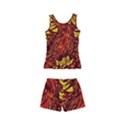 Phoenix Rising Kids  Boyleg Swimsuit View2